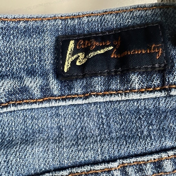 citizen OF HUMANITY MARGO STRETCH #085 LOW WAIST BOOTCUT JEANS - Picture 7 of 12